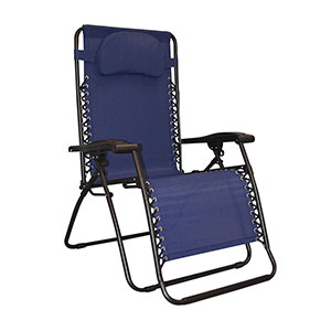 Caravan Canopy Infinity Oversized Gravity Chair in Blue