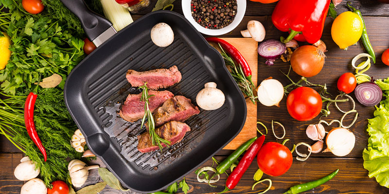 Cast Iron Grill Pan