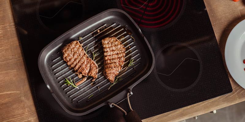 Grill Pan on Stove Top