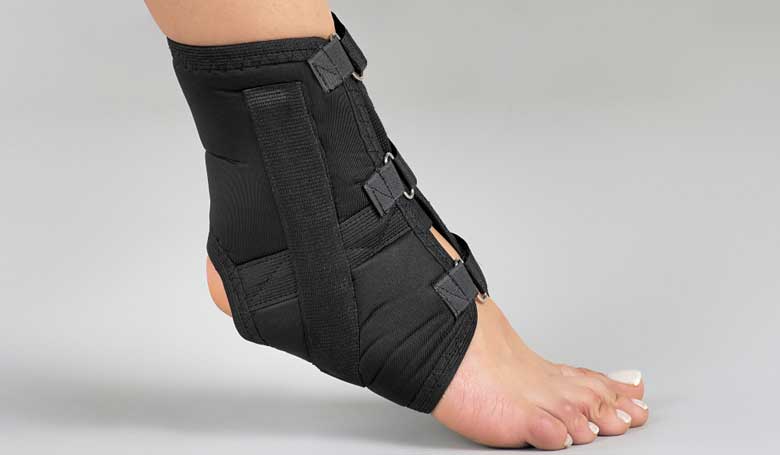 How to Put on a Velcro Ankle Brace