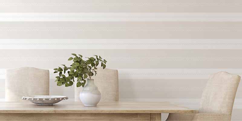 Improve Your Small Spaces With Striped Wallpaper