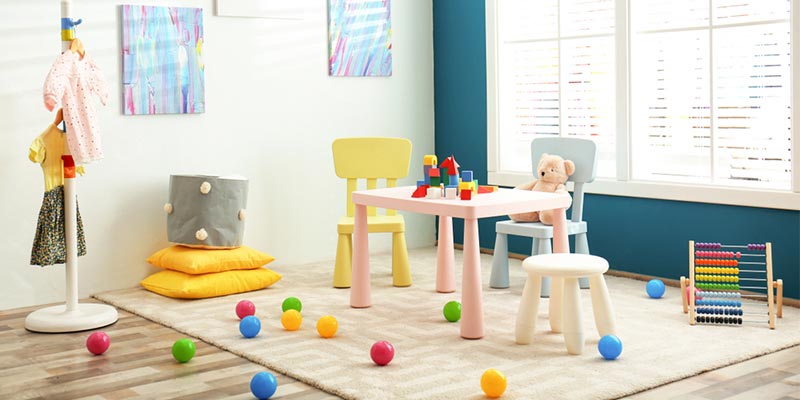 Where to Put Rug in Nursery?